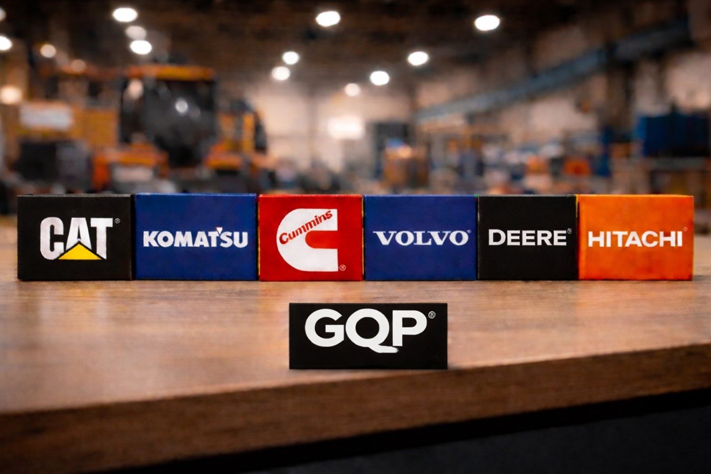 OEM and aftermarket parts for CAT Komatsu Cummins John Deere Hitachi heavy equipment